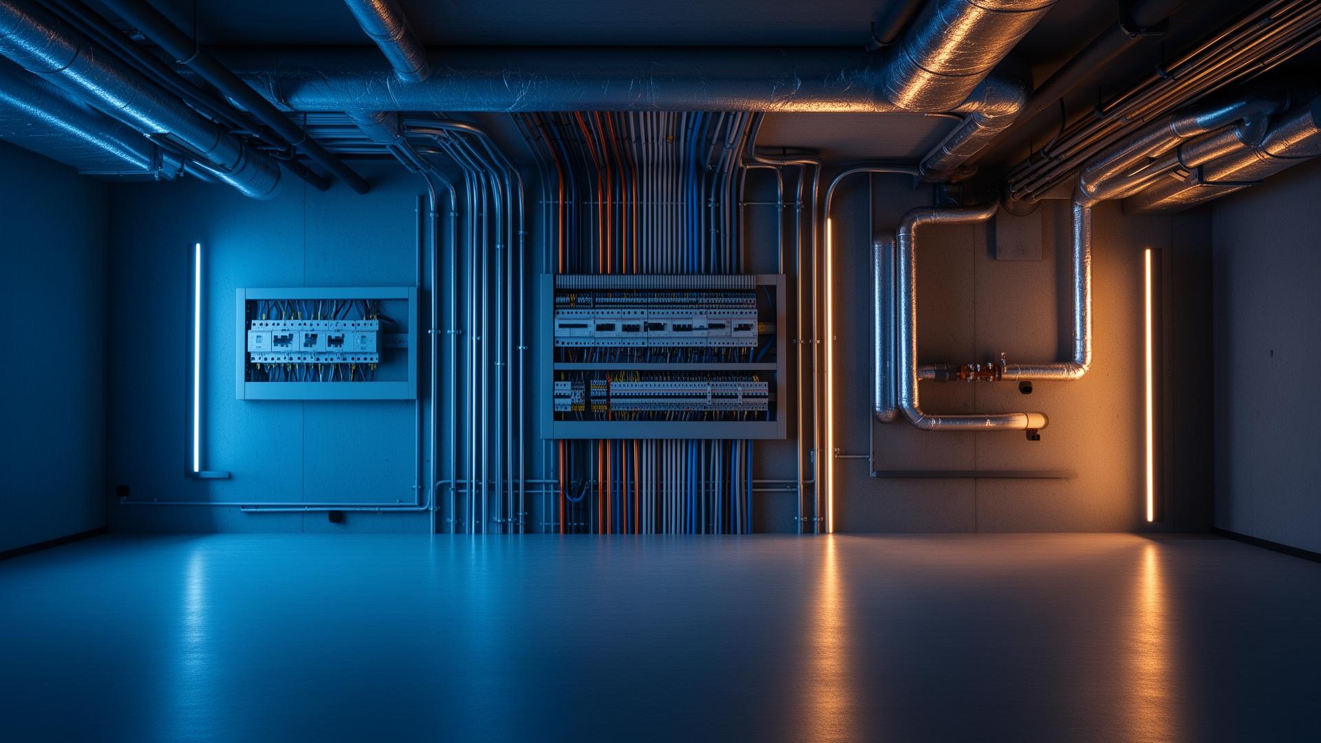 Professional technical installations for commercial buildings in Belgium